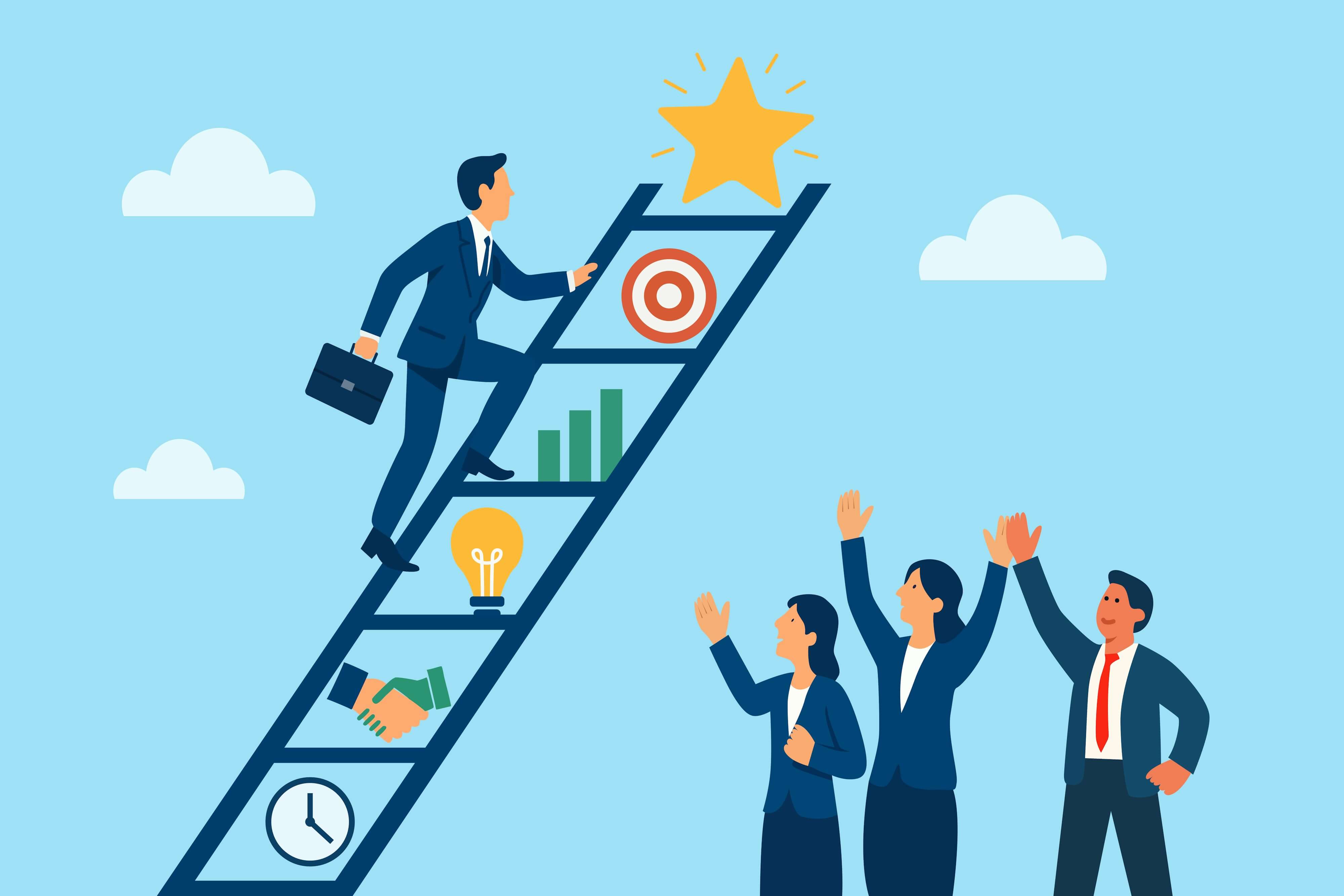 Dashboard showing AI adoption metrics, usage patterns, and ROI measurements