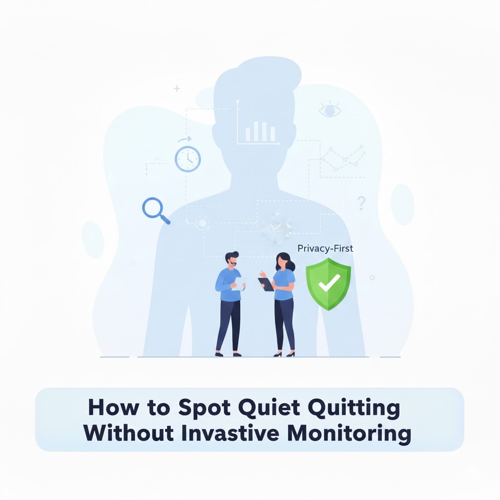 Privacy-first engagement dashboard showing behavioral patterns without surveillance